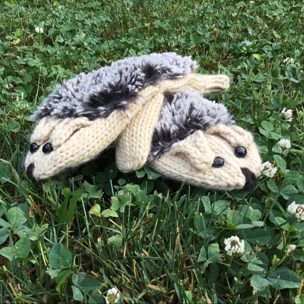 Hedgehog Mittens